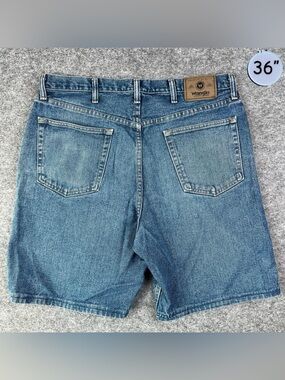 Wrangler Blue Denim Jean Shorts